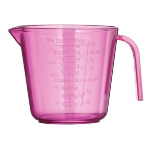 Premier Housewares - Measuring Jug purple Measuring Cups Plastic Measuring Jugs For Daily Use Kitchen Accessories 600ml Measuring Cup w15 x d12 x