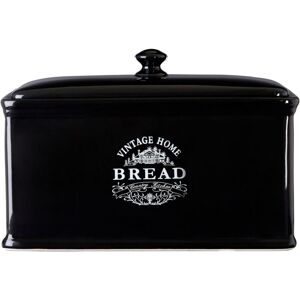 Premier Housewares - Vintage Home Black Edition Bread Box