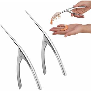 Héloise - Shrimp Peeler Tool Stainless Steel Shrimp Peeler Kitchen Tools For Easy And Quick Shrimp Peeling, High Quality Tweezers, Shrimp Peeler