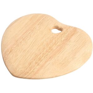 Colonial Home Heart Shaped Chopping Board With Heart Cut Out In Hevea - T&g