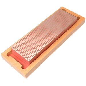 DMT - W8F Diamond Whetstone 200mm Wooden Box Red 600 Grit Fine W8F