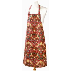 William Morris - Strawberry Thief Red Acrylic Apron