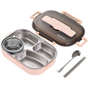 TLILY 1.5L Bento Boxes for Student, Thermal Insulation Lunch Box Tableware Set,Lunch Containers Kids Box,2
