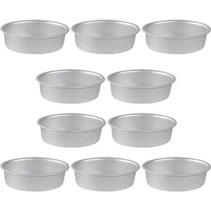 TLILY 10Pcs Mini Oval Egg Shape Aluminium Alloy Metal Cheese Pan Cake Mold Bread Mould Tart Holder Pudding Jelly Tin TLILY 10Pcs Mini Oval Egg Shape Aluminium Alloy Metal Cheese Pan Cake Mold Bread Mould Tart Holder Pudding Jelly Tin