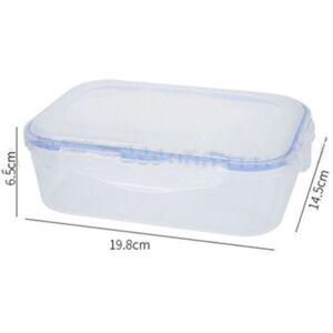 Csparkv - 13.5x9.5x5.3cm)1pc Microwavable Transparent Fruit Storage Box Plastic Storage Box Refrigerator Leakproof Sealing Box Food Sealing Cold Csparkv - 13.5x9.5x5.3cm)1pc Microwavable Transparent Fruit Storage Box Plastic Storage Box Refrigerator Leakproof Sealing Box Food Sealing Cold