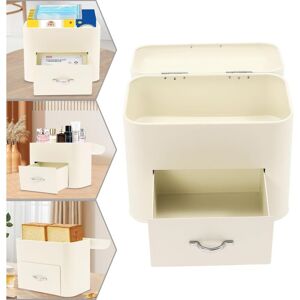 CNCEST 2-Layer Metal Bread Boxes, Bread Storage Box, Bread Fresh Keeper Bin Organizer with Top Lid and 1 Drawer, for Storing Breads, Pastries, Doughnuts, CNCEST 2-Layer Metal Bread Boxes, Bread Storage Box, Bread Fresh Keeper Bin Organizer with Top Lid and 1 Drawer, for Storing Breads, Pastries, Doughnuts,