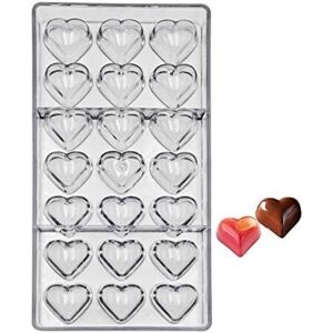 HÉLOISE 21 Half Chocolate Candy Mold Chocolate Mold Sweet Candy diy Polycarbonate Mold Clear Plastic Polycarbonate Mold Chocolate Kitchen diy Pastry Bakeware HÉLOISE 21 Half Chocolate Candy Mold Chocolate Mold Sweet Candy diy Polycarbonate Mold Clear Plastic Polycarbonate Mold Chocolate Kitchen diy Pastry Bakeware