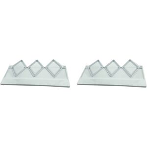 TLILY 2X Kitchen Tools Dumpling Maker 3 Triangle Mold for Pierogies Press Samosa Ravioli Dumpling Empanada Meat TLILY 2X Kitchen Tools Dumpling Maker 3 Triangle Mold for Pierogies Press Samosa Ravioli Dumpling Empanada Meat