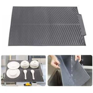 ROSE 43x33CM Silicone Drainer Mat Drying Mat for Kitchen Counter, Foldable Silicone Dish Drying Pad, Easy Clean Non-slipping Heat Resistant,Coffee Machine ROSE 43x33CM Silicone Drainer Mat Drying Mat for Kitchen Counter, Foldable Silicone Dish Drying Pad, Easy Clean Non-slipping Heat Resistant,Coffee Machine