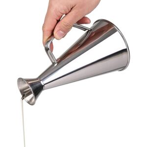 LINGHHANG 500ml Stainless Steel Olive Oil Bottle (Suitable for Olive Oil and Vinegar) - Drip-Free and Leak-Proof Dispenser - Ideal for Pouring Oil and Other LINGHHANG 500ml Stainless Steel Olive Oil Bottle (Suitable for Olive Oil and Vinegar) - Drip-Free and Leak-Proof Dispenser - Ideal for Pouring Oil and Other