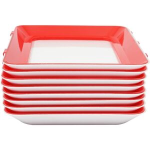 CNCEST 8PCS Fresh Storage Tray, Vacuum Food Preservation Tray Fridge Preservation Tray with Elastic Lid, Stackable Food Storage Container for Vegetable CNCEST 8PCS Fresh Storage Tray, Vacuum Food Preservation Tray Fridge Preservation Tray with Elastic Lid, Stackable Food Storage Container for Vegetable