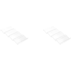 TLILY 8X Clear Acrylic Spice Drawer Organizer, Seasoning Jar Drawer Insert, Kitchen Tray (Jar Not Included) TLILY 8X Clear Acrylic Spice Drawer Organizer, Seasoning Jar Drawer Insert, Kitchen Tray (Jar Not Included)