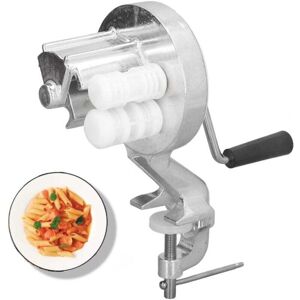 SNQ Aluminum Alloy and Stainless Steel Macaroni Press Machine, Manual Hand Crank Noodle Press for Making Noodles and Fettuccine SNQ Aluminum Alloy and Stainless Steel Macaroni Press Machine, Manual Hand Crank Noodle Press for Making Noodles and Fettuccine