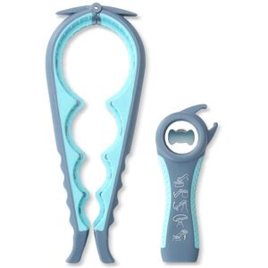 Easy Jar Bottle Opener Kit, 5-in-1 & 4-in-1 Multi-Function Jar Opener, Simple to Use for Kids, Seniors & Arthritis Sufferers.(Blue) - Alwaysh Easy Jar Bottle Opener Kit, 5-in-1 & 4-in-1 Multi-Function Jar Opener, Simple to Use for Kids, Seniors & Arthritis Sufferers.(Blue) - Alwaysh