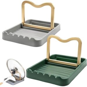 Alwaysh - Pieces Kitchen Spoon Rest Lid Holder Spoon Rest Foldable Lid Holder Kitchen Utensil Rest Alwaysh - Pieces Kitchen Spoon Rest Lid Holder Spoon Rest Foldable Lid Holder Kitchen Utensil Rest
