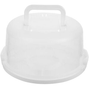 TLILY Box Portable Cake Muffin Carrier Clear Container with Lid Round Holder Bread Storage TLILY Box Portable Cake Muffin Carrier Clear Container with Lid Round Holder Bread Storage