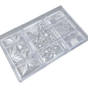 TLILY Chocolate Cadny Bar Mold Polycarbonate Mould Plastic Baking Pastry Cake Bonbon Confectionery Tool TLILY Chocolate Cadny Bar Mold Polycarbonate Mould Plastic Baking Pastry Cake Bonbon Confectionery Tool