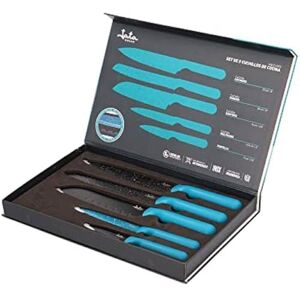 Cooking knives - JATA - HOGAR HACC4503 - 5 pieces - Magnetic box - Non-stick steel Cooking knives - JATA - HOGAR HACC4503 - 5 pieces - Magnetic box - Non-stick steel