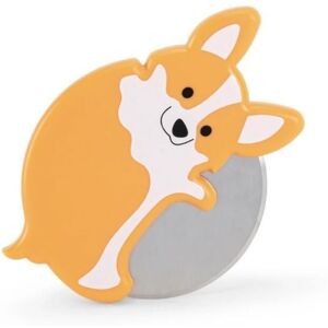 Corgi Pizza Cutter - Kikkerland Corgi Pizza Cutter - Kikkerland