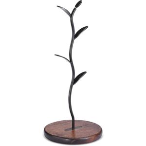 CSPARKV Coffee Mug Holder Coffee Tree for Countertop, Coffee Cups and Tea Mugs Storage Shelf Worktop Bar Accessories & Kitchen Organizer Black (4 Hooksmm) CSPARKV Coffee Mug Holder Coffee Tree for Countertop, Coffee Cups and Tea Mugs Storage Shelf Worktop Bar Accessories & Kitchen Organizer Black (4 Hooksmm)