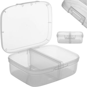 Curver Snap Box Container with Divider, 1.8L, Transparent Curver Snap Box Container with Divider, 1.8L, Transparent