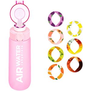 NICOLA Flavored Water Bottle, 750ml Plastic Water Tumbler with 7 Random Flavor Pods NICOLA Flavored Water Bottle, 750ml Plastic Water Tumbler with 7 Random Flavor Pods