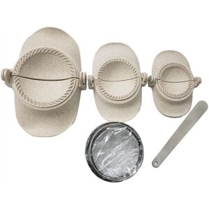 TLILY Dumpling Maker, Empanadas Mold Maker Set with Dough Cutter and Stuffing Spoon, Empanada Molds TLILY Dumpling Maker, Empanadas Mold Maker Set with Dough Cutter and Stuffing Spoon, Empanada Molds
