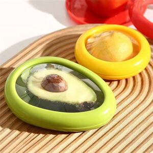 TLILY Fruit and Vegetable Storage Containers Set for Avocado Onion Lemon Tomato Saver Keeper Reusable - 6PCS TLILY Fruit and Vegetable Storage Containers Set for Avocado Onion Lemon Tomato Saver Keeper Reusable - 6PCS