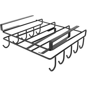 GROOFOO Hanging Chopping Board Rack Multi Use Kitchen Organizer for Cutting Boards Pot Lids Layered Space Saving Under Cabinet Holder GROOFOO Hanging Chopping Board Rack Multi Use Kitchen Organizer for Cutting Boards Pot Lids Layered Space Saving Under Cabinet Holder