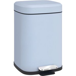 HOMCOM 12L Kitchen Pedal Bin - Metal Rubbish Bin with Soft-close Lid HOMCOM 12L Kitchen Pedal Bin - Metal Rubbish Bin with Soft-close Lid