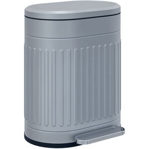 HOMCOM 20L Pedal Bin with Soft-close Lid - Pedal bin HOMCOM 20L Pedal Bin with Soft-close Lid - Pedal bin
