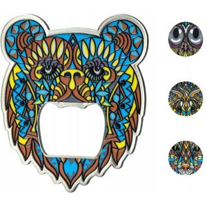 KADAX Bottle Opener, Animal Design, Steel Beer Opener, One-Hand Opener with Magnet, Colorful Cap Lifter KADAX Bottle Opener, Animal Design, Steel Beer Opener, One-Hand Opener with Magnet, Colorful Cap Lifter