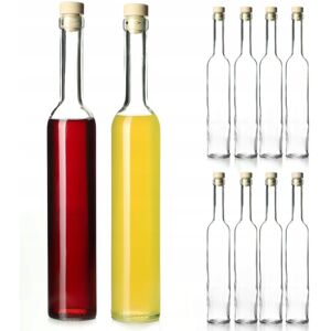 KADAX glass bottles with cork stopper, 500 ml, 8 pieces KADAX glass bottles with cork stopper, 500 ml, 8 pieces