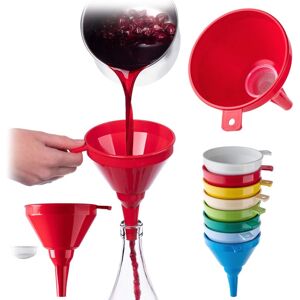 KADAX kitchen funnel with sieve in various colors KADAX kitchen funnel with sieve in various colors