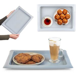 KADAX Kitchen Tray Bar Tray Plastic Large Grey 40x28cm KADAX Kitchen Tray Bar Tray Plastic Large Grey 40x28cm