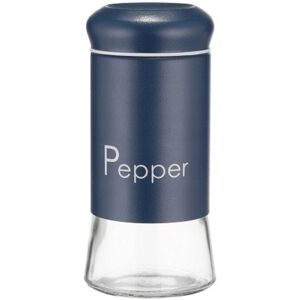 KADAX Pepper Shaker, Glass and Stainless Steel Shaker, Dark Blue KADAX Pepper Shaker, Glass and Stainless Steel Shaker, Dark Blue