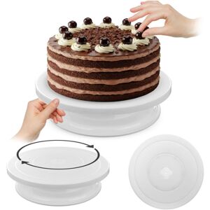 KADAX rotating cake stand 28 cm white KADAX rotating cake stand 28 cm white