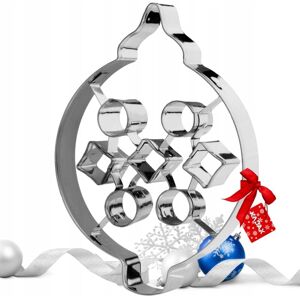 KADAX stainless steel cookie cutters, cookie cutters, Christmas baubles KADAX stainless steel cookie cutters, cookie cutters, Christmas baubles