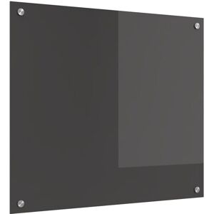 Kitchen Backsplash Dark grey 70 x 60 x 0.6 cm Tempered Glass Vidaxl Kitchen Backsplash Dark grey 70 x 60 x 0.6 cm Tempered Glass Vidaxl