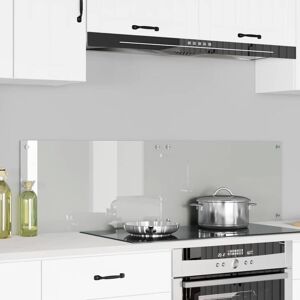 Kitchen Backsplash Transparent 70 x 40 cm Tempered Glass vidaXL Kitchen Backsplash Transparent 70 x 40 cm Tempered Glass vidaXL