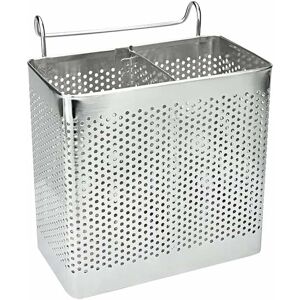 Mumu - Kitchen Cutlery Drainer, Cutlery Basket, Cutlery Holder, Stainless Steel Sink Organizer for Storing and Cooking Utensils, Spoon, Fork Mumu - Kitchen Cutlery Drainer, Cutlery Basket, Cutlery Holder, Stainless Steel Sink Organizer for Storing and Cooking Utensils, Spoon, Fork