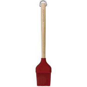 Kitchenaid - Birchwood Pastry Brush with Silicone Head Red Kitchenaid - Birchwood Pastry Brush with Silicone Head Red