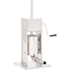 vidaXL Manual Sausage Stuffer 3L Stainless Steel - Sausage Stuffer vidaXL Manual Sausage Stuffer 3L Stainless Steel - Sausage Stuffer