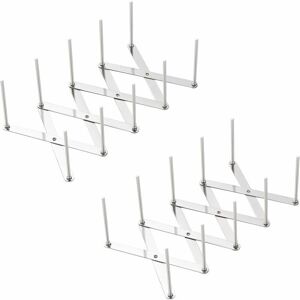 ROSE Pot Lid Holder - Stainless Steel Multi-Purpose Adjustable Length - Set of 2 ROSE Pot Lid Holder - Stainless Steel Multi-Purpose Adjustable Length - Set of 2