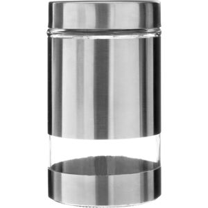Premier Housewares Storage Jar Silver - Storage Jar Premier Housewares Storage Jar Silver - Storage Jar