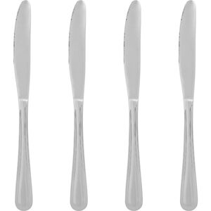 Premier Housewares - Classic Knife Set Of 4 / Silver Finish Kitchen Knives For Spreading Butter / Cutting Fruits And Vegetables Rust Resistant Set Of Premier Housewares - Classic Knife Set Of 4 / Silver Finish Kitchen Knives For Spreading Butter / Cutting Fruits And Vegetables Rust Resistant Set Of