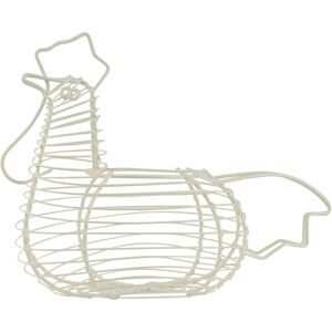 Premier Housewares - Egg Holder Cream Egg Storage For Kitchen Duck Shape 33 x 18 x 25 Premier Housewares - Egg Holder Cream Egg Storage For Kitchen Duck Shape 33 x 18 x 25