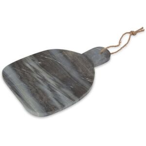 Premier Housewares - Rounded Grey Marble Chopping And Serving Board Premier Housewares - Rounded Grey Marble Chopping And Serving Board