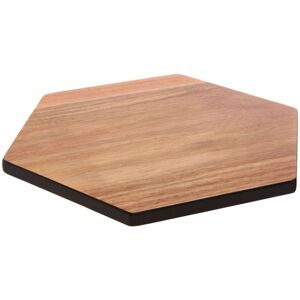 Premier Housewares - Socorro Hexagonal Black Edge Chopping Board Premier Housewares - Socorro Hexagonal Black Edge Chopping Board