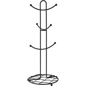Premier Housewares Vertex Deco Mug Tree - Black Premier Housewares Vertex Deco Mug Tree - Black
